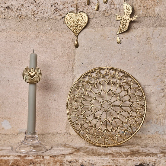 Notre Dame de Paris - Vitrail del Cielo  - Symbole