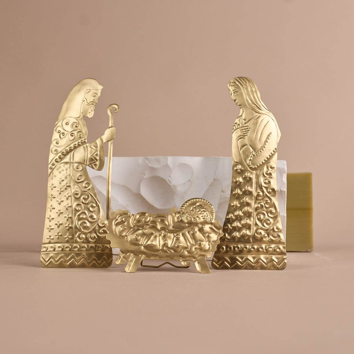 Crèche Sacra Famiglia à poser ou accrocher  - Crèche