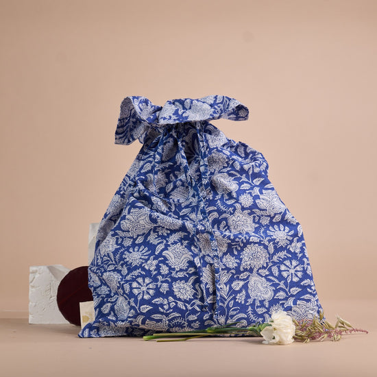 Pochette en blockprint Indien  - Accessoires
